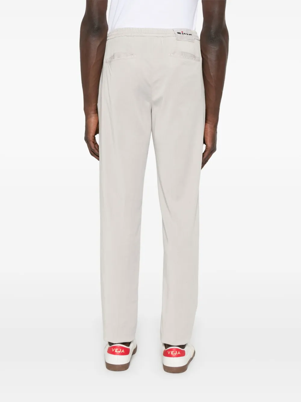 KITON COTTON TROUSERS 