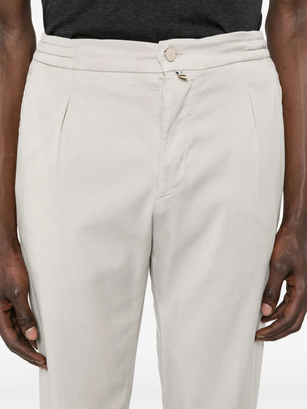 KITON COTTON TROUSERS 