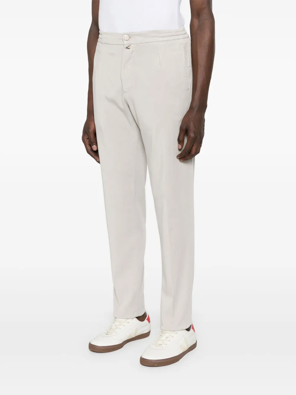 KITON COTTON TROUSERS 