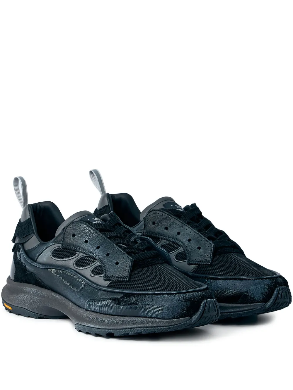 hidnander leather sneakers | Black | Image 1