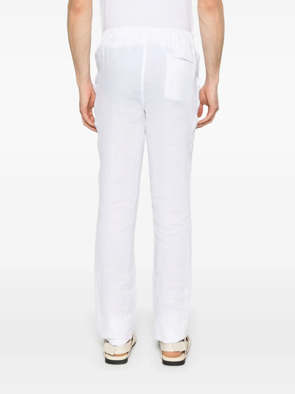 KITON LINEN CHINOS
