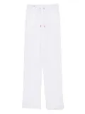 Kiton linen chinos - White