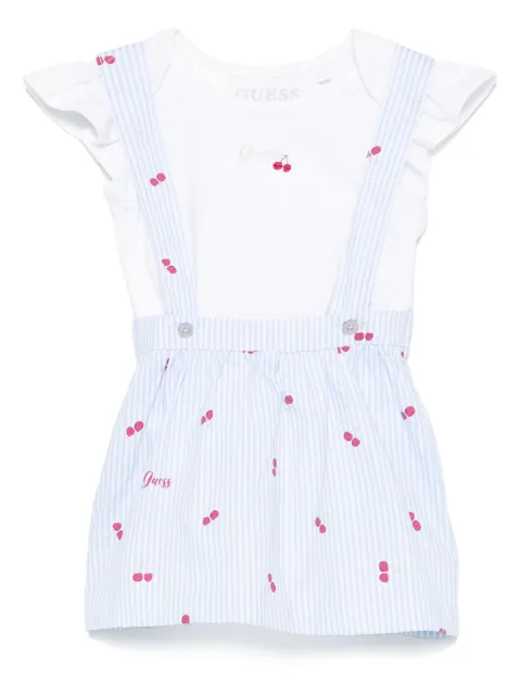 guess kids set de falda con motivo de rayas