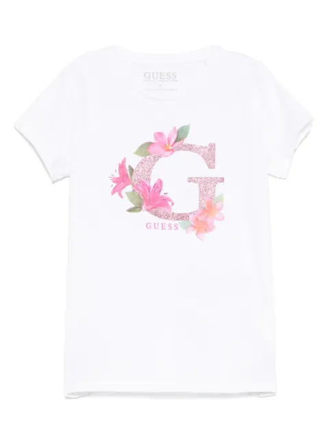 guess kids playera con logo estampado