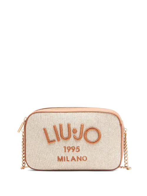 Sac à bandoulière à logo brodé - LIU JO - Modalova