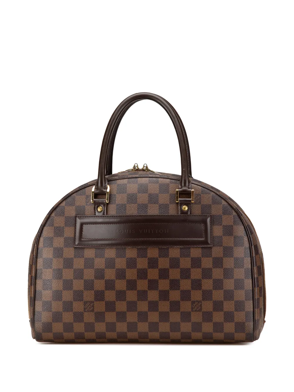 Louis Vuitton Pre-Owned 2000 ダミエ エベヌ ノリータ ボストンバッグ - ブラウン Louis Vuitton Pre-Owned 2000 ダミエ エベヌ ノリータ ボストンバッグ - ブラウン