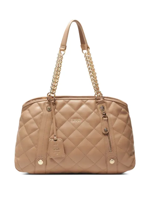 LIU JO quilted tote bag