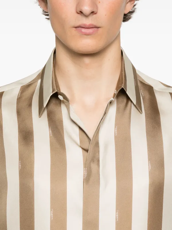 FENDI シルクシャツ | ニュートラル | FARFETCH JP