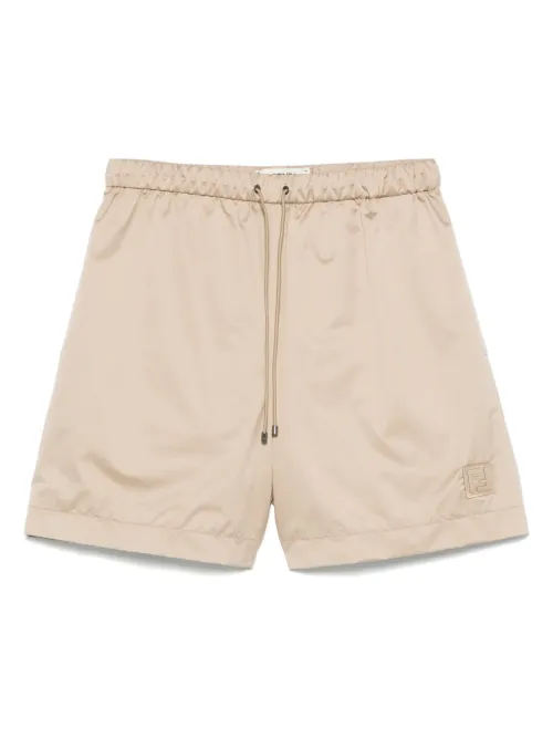 Short à patch logo - FENDI - Modalova