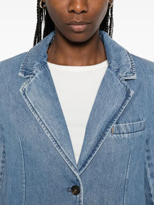 Levi's Stella Blazer Blue FARFETCH BH