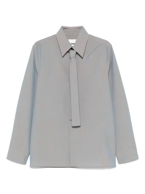 Jil Sander tie-detail shirt