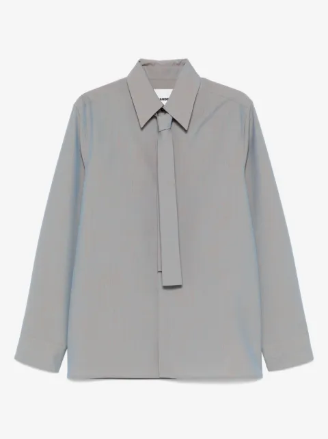 Jil Sander tie-detail shirt