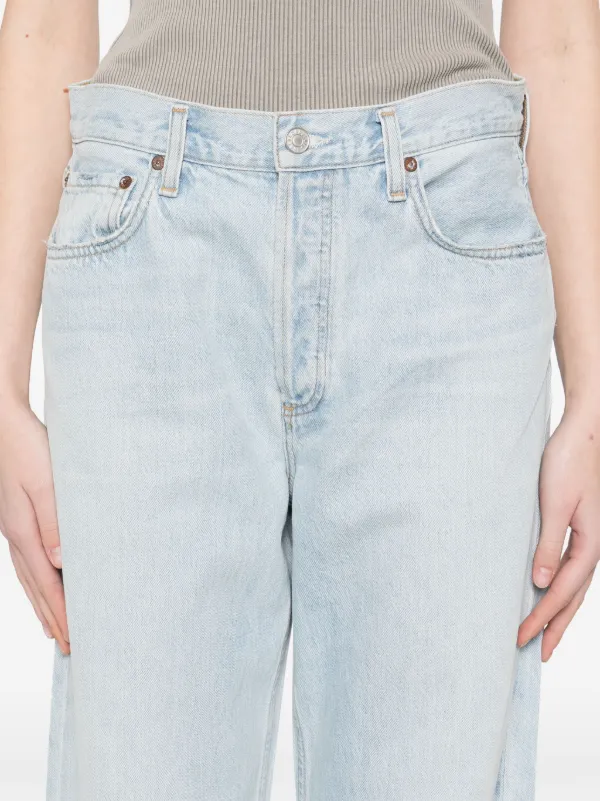 AGOLDE Low Slung Jeans | Blue | FARFETCH