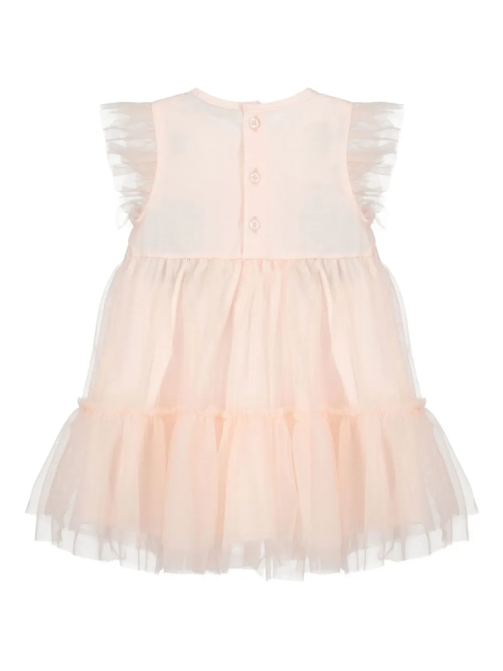 Aigner Kids Tulen jurk - Roze