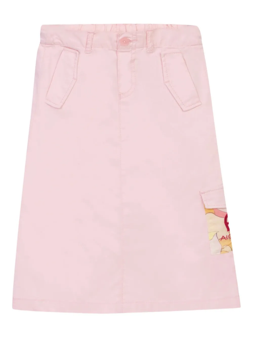 Aigner Kids Cargo rok met patchwork Roze