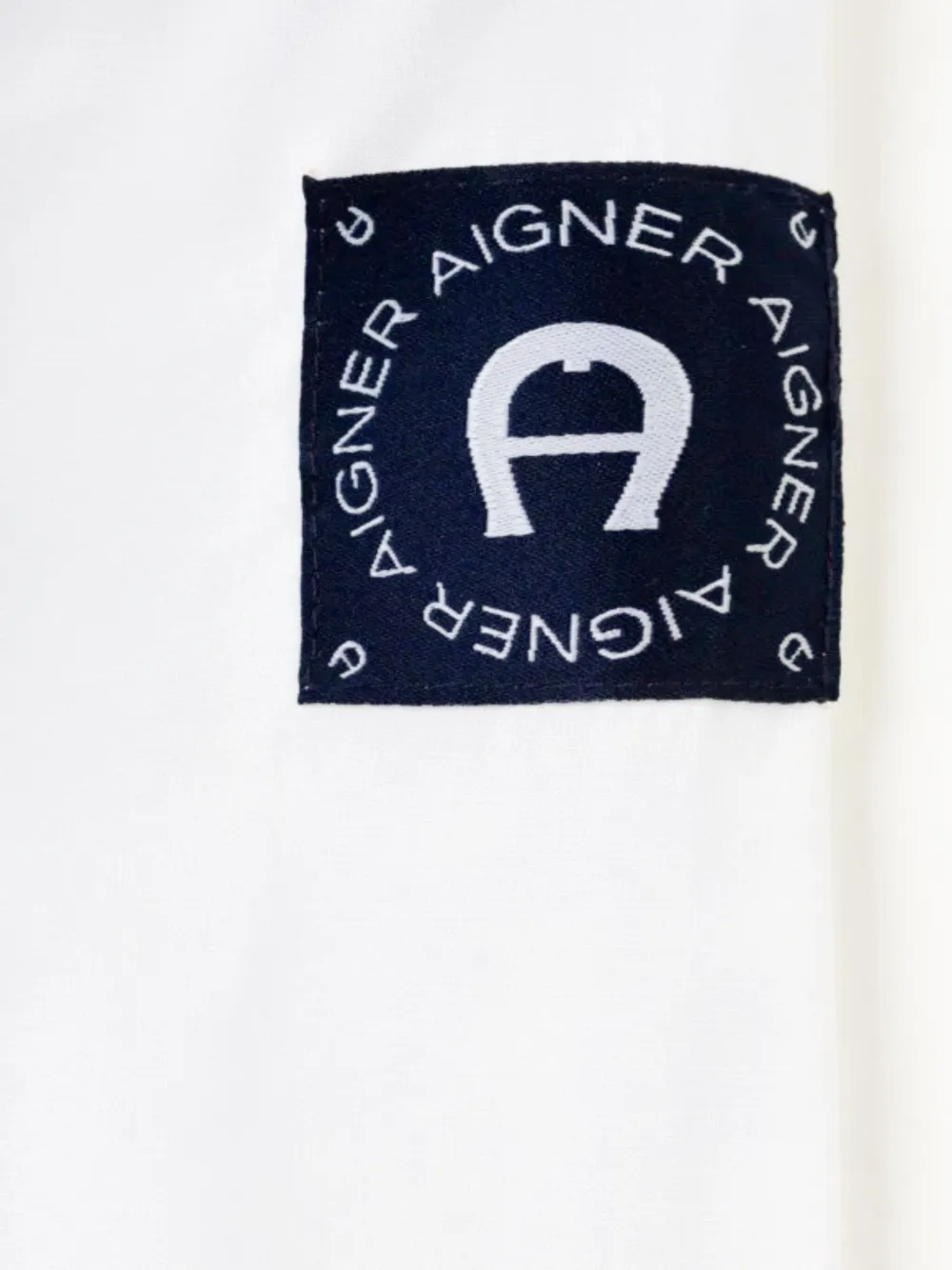 Aigner Kids Katoenen shirt Wit