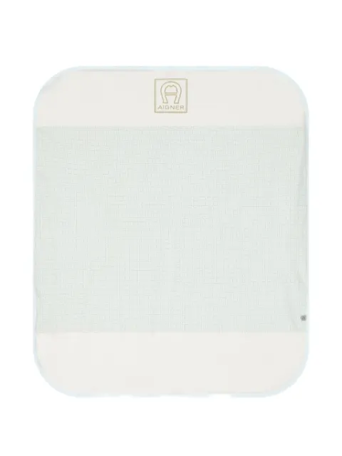 Aigner Kids cotton blanket