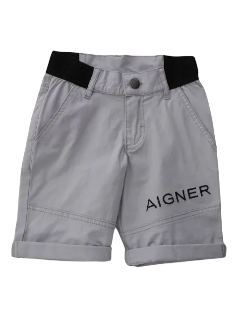 Aigner Kids cotton shorts