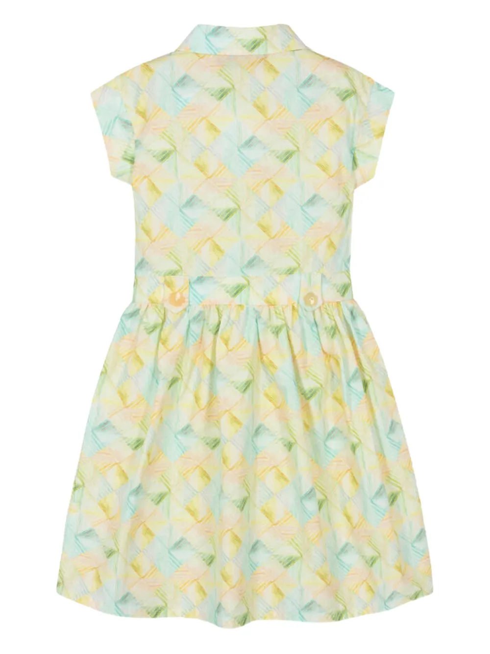 Aigner Kids Jurk met korte mouwen Geel