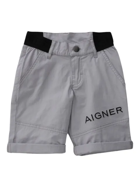 Aigner Kids frazada para bebé con logo estampado