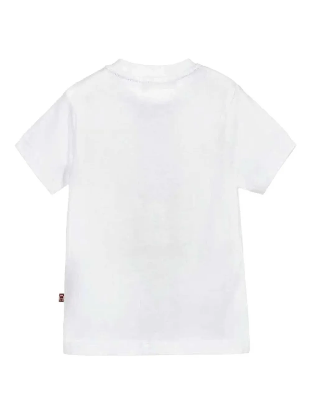 Aigner Kids striped graphic T-shirt | Boys T-Shirts | Image 2
