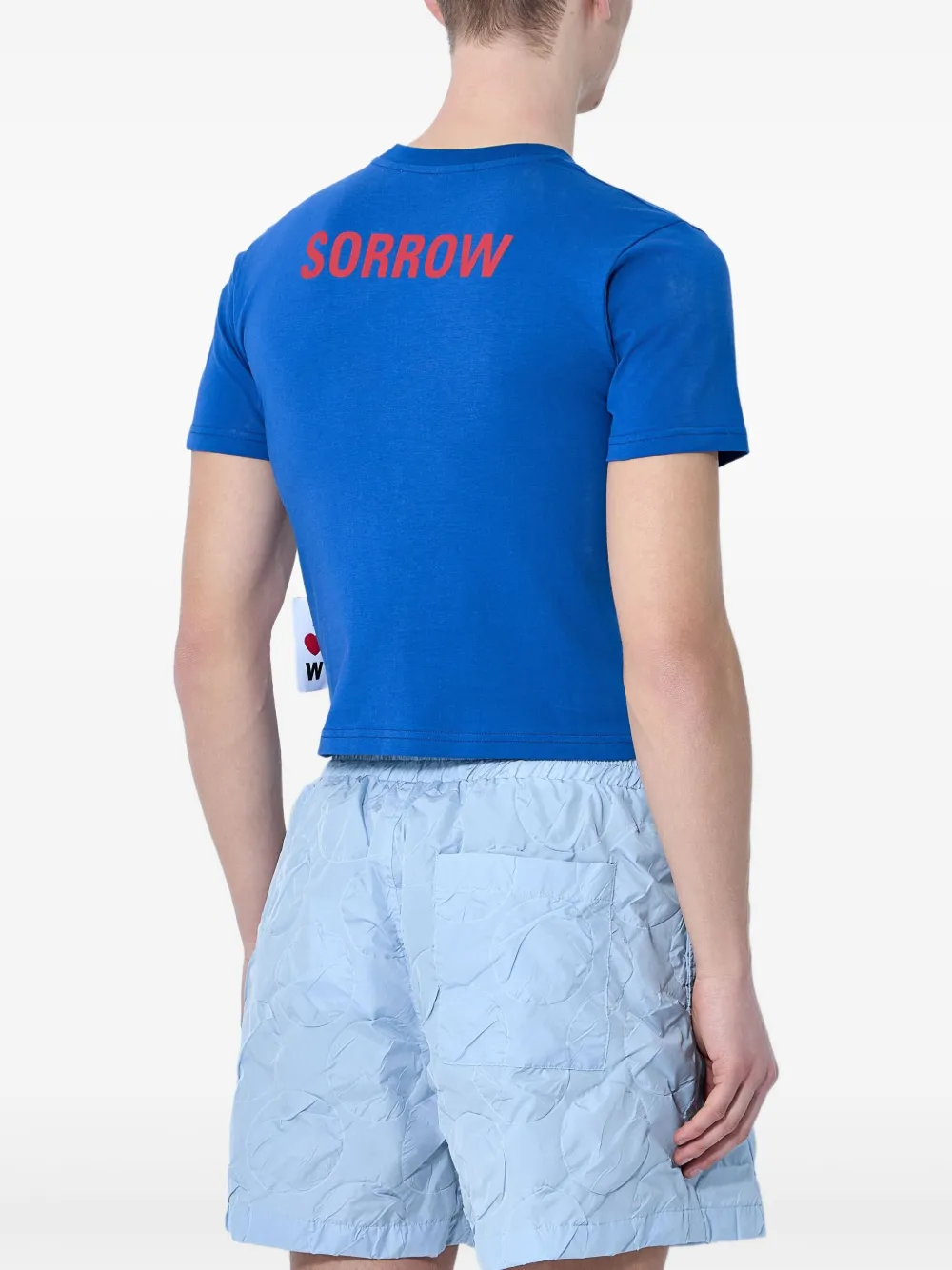 Walter Van Beirendonck Bunny Micro T-shirt In Blue