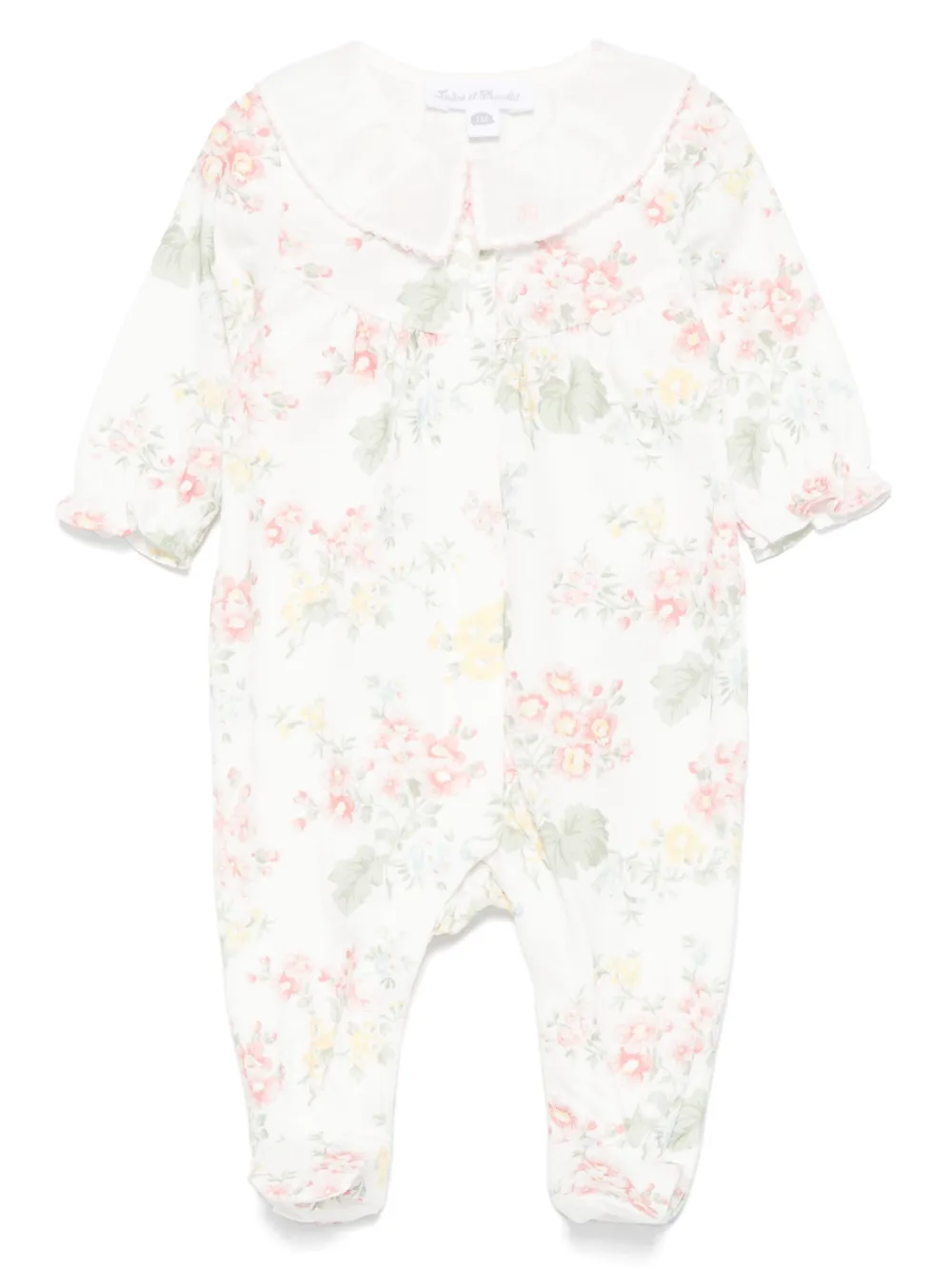 Tartine Et Chocolat Pyjama met bloe print Wit