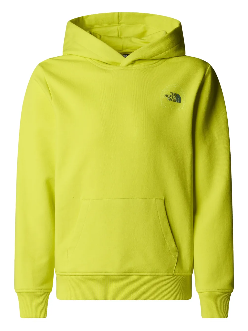The North Face Kids グラフィック パーカー - イエロー The North Face Kids グラフィック パーカー - イエロー