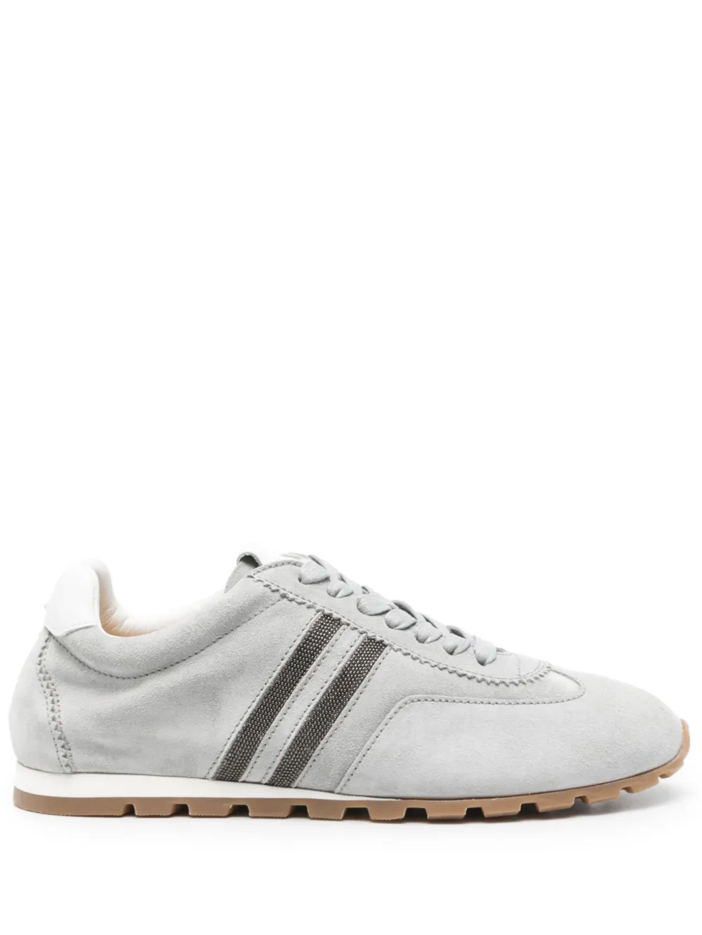 Doucal's suede sneakers Grey