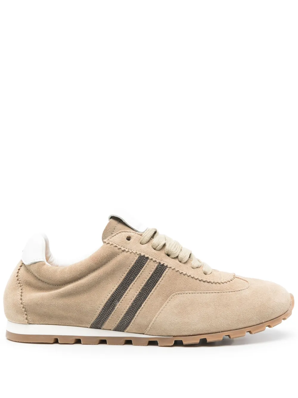 Doucal's suede sneakers Neutrals