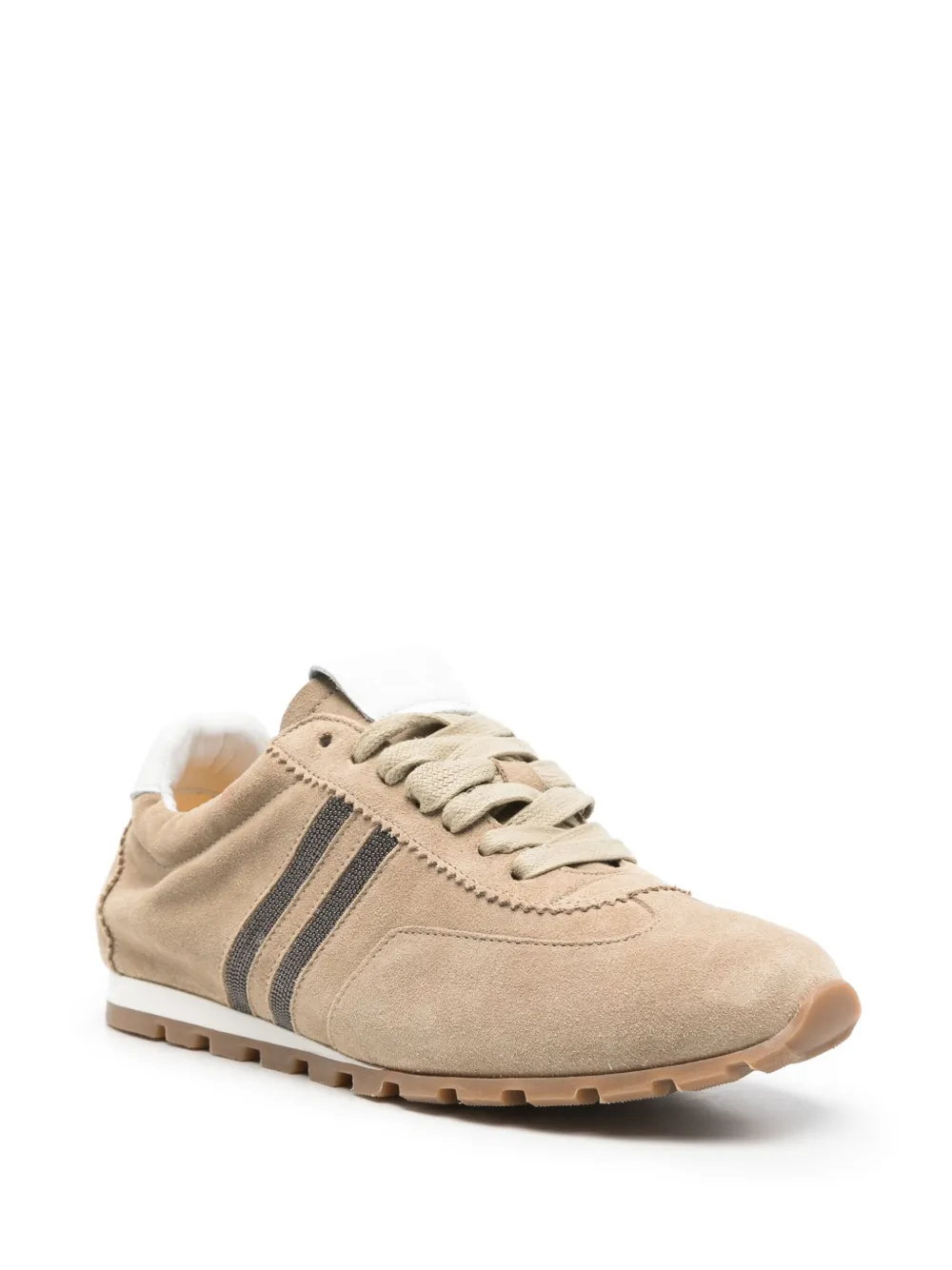 Doucal's baskets en daim | baskets basses | Image 2
