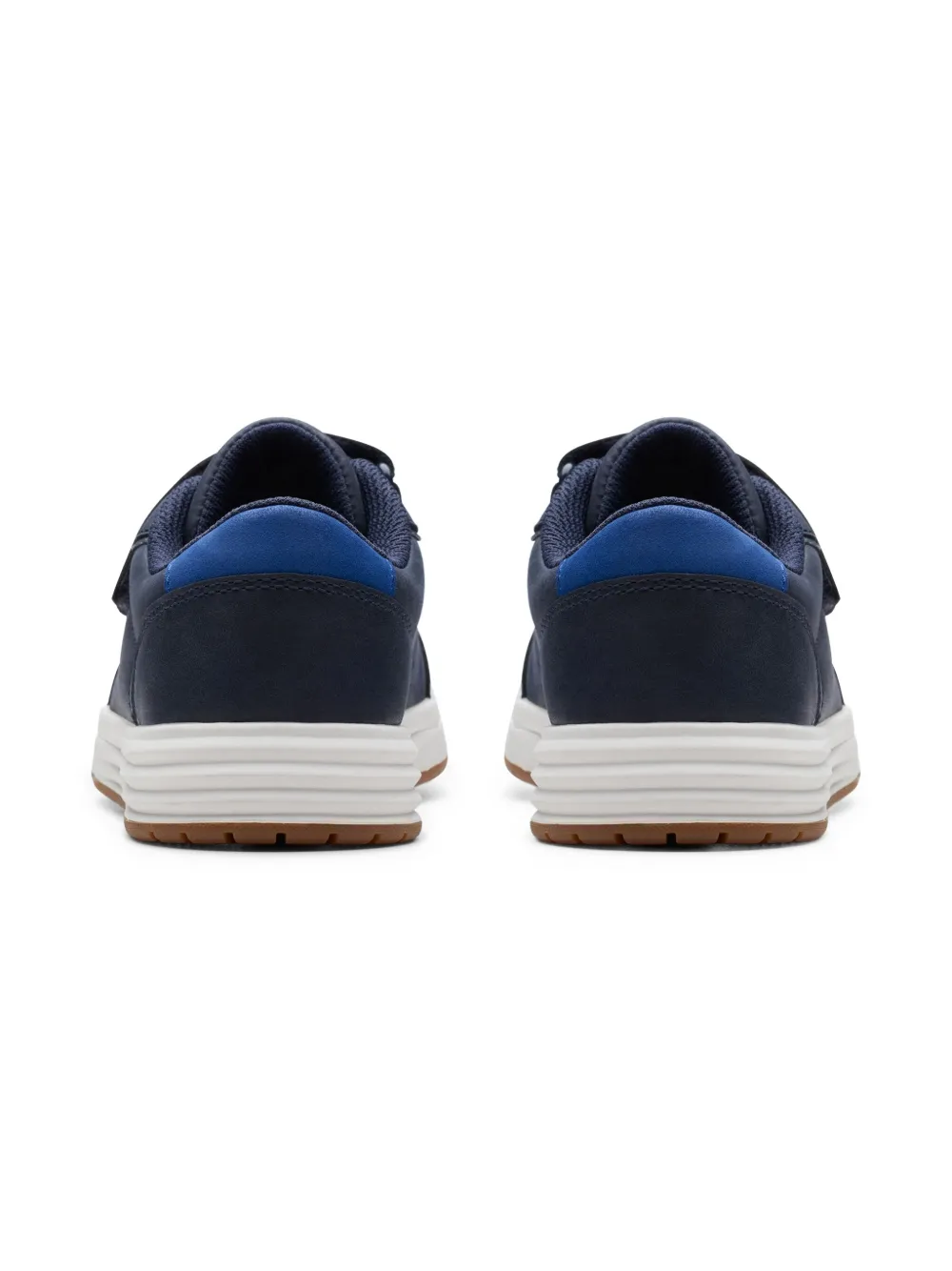 Clarks Kids Leren sneakers - Blauw