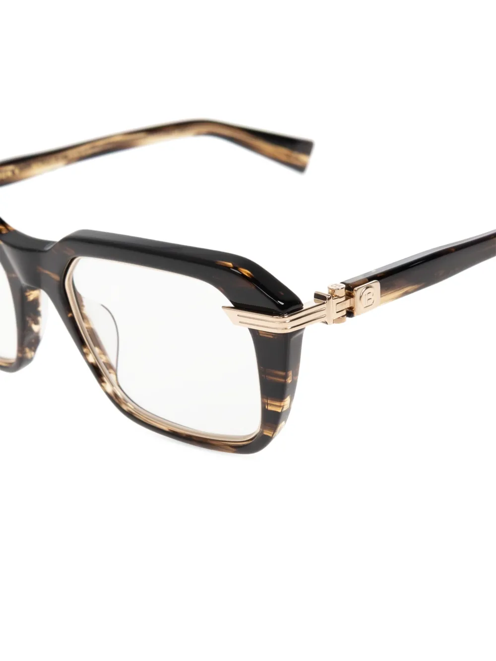 Balmain Eyewear lunettes de vue à monture carrée | Homme | Image 2