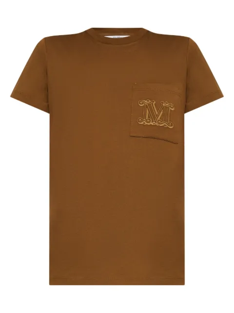 Max Mara T-shirt met logoprint