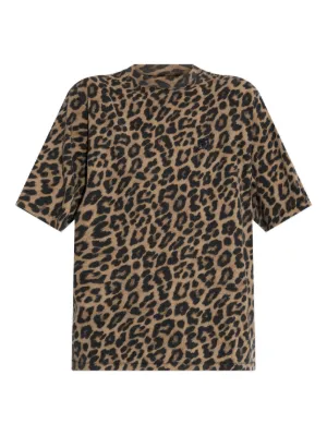 在庫ラスト【新品】アニービン　ANINE BING　レオパード　Tシャツ 追加【ANINE BING/アニン ビン】 LEOPARD Tシャツ（Tシャツ