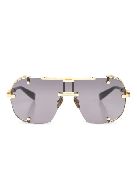 Balmain Eyewear logo-engraved sunglasses 