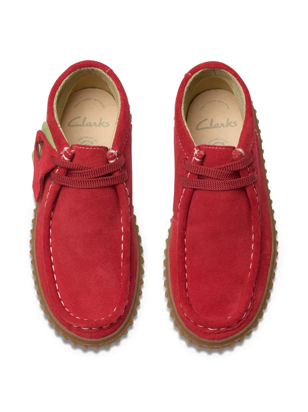 Clarks Kids Torhill boots Red