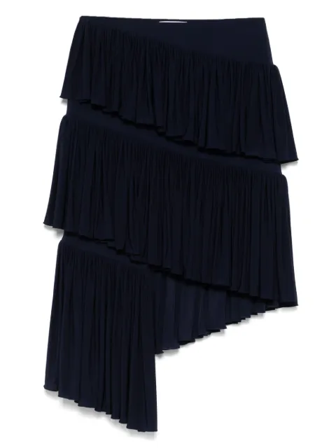 Alaïa jersey spiral skirt 