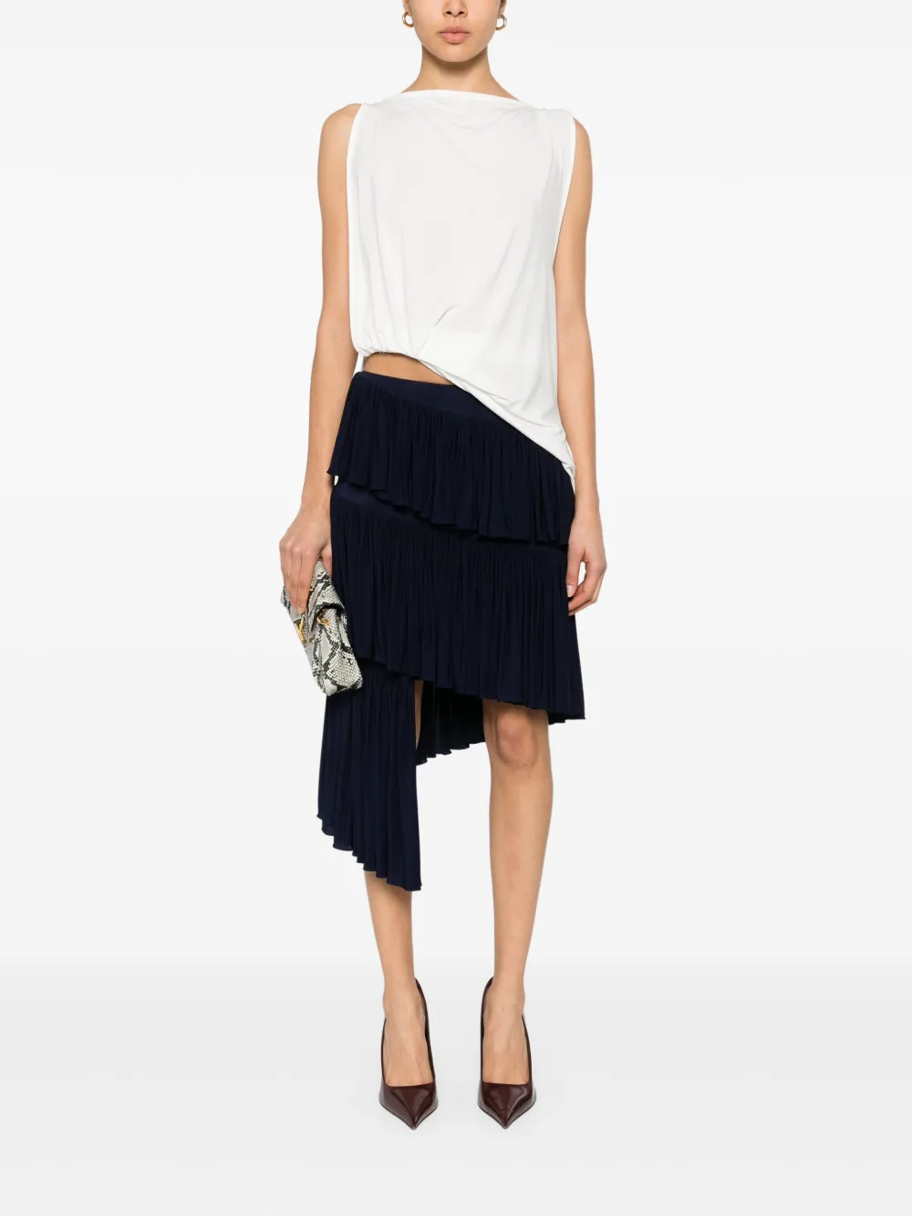 Alaïa falda estilo espiral | Faldas asimétricas y drapeadas | Image 2