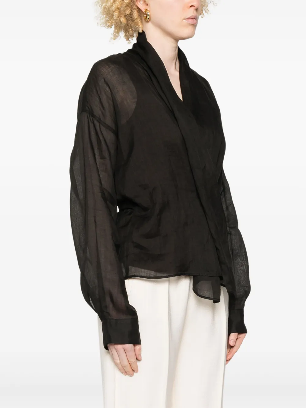 FORTE FORTE RAMIE BLOUSE
