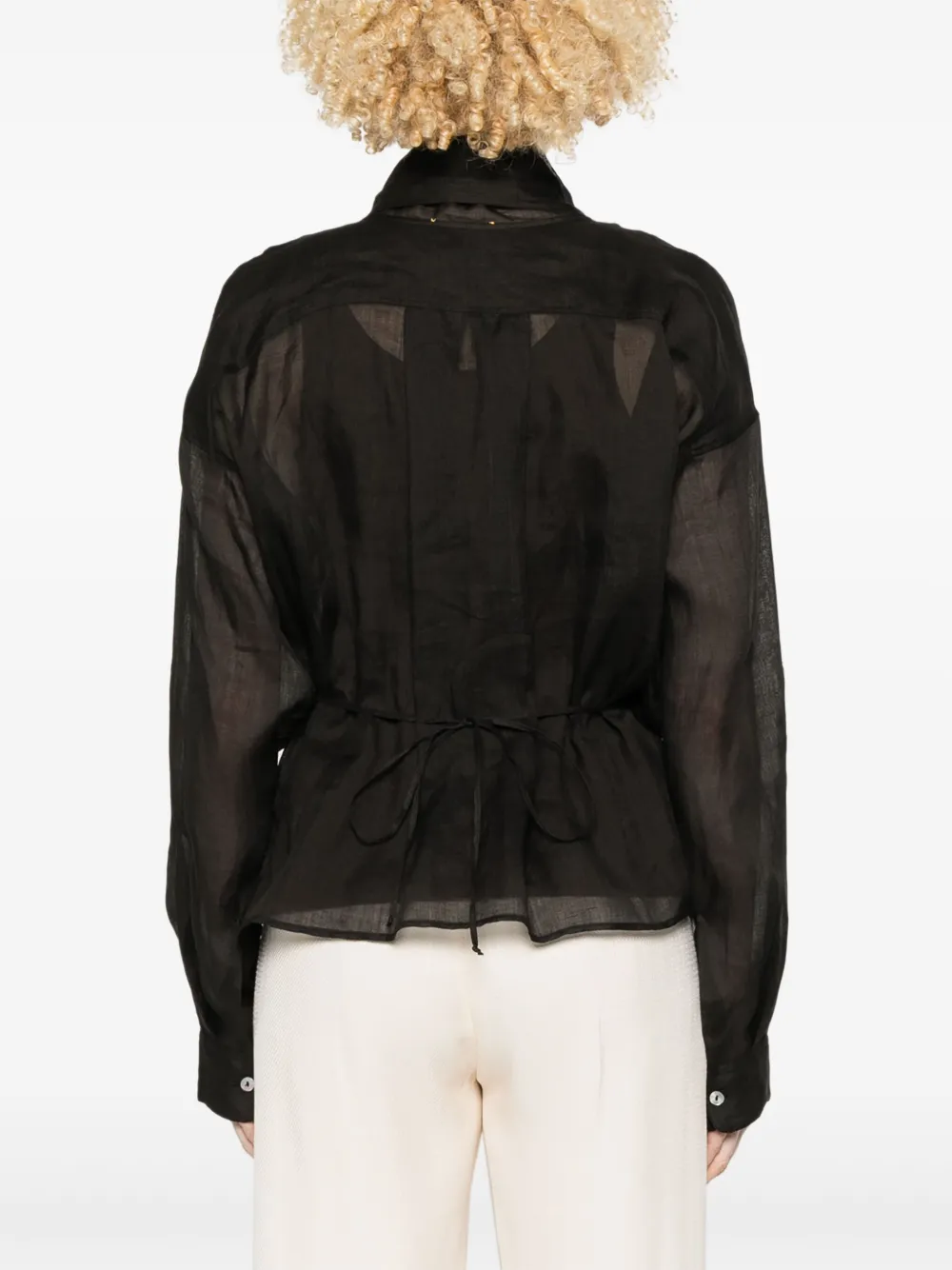 FORTE FORTE RAMIE BLOUSE