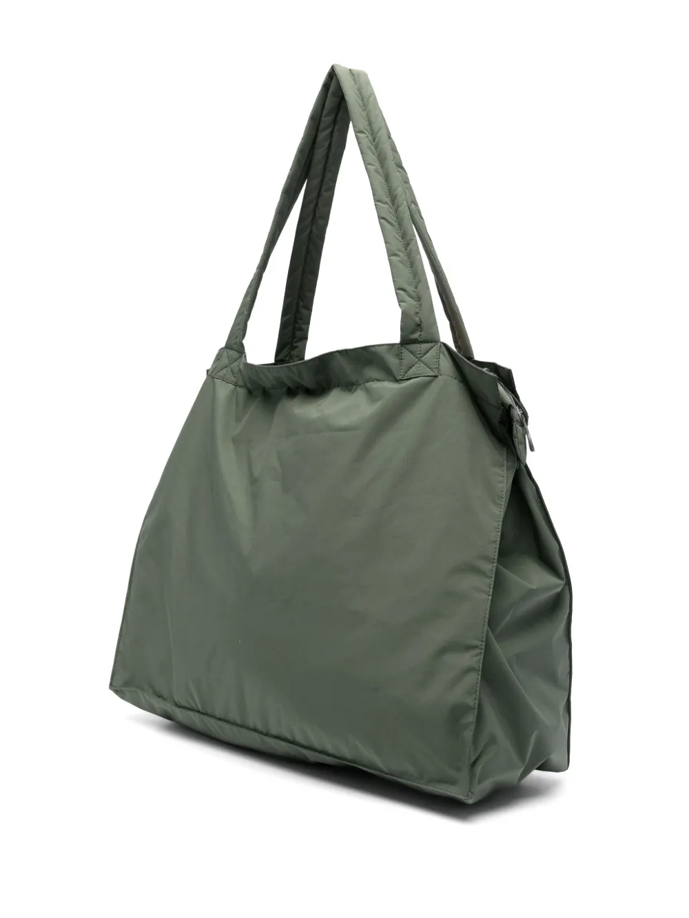 Save The Duck logo-patch tote bag Groen