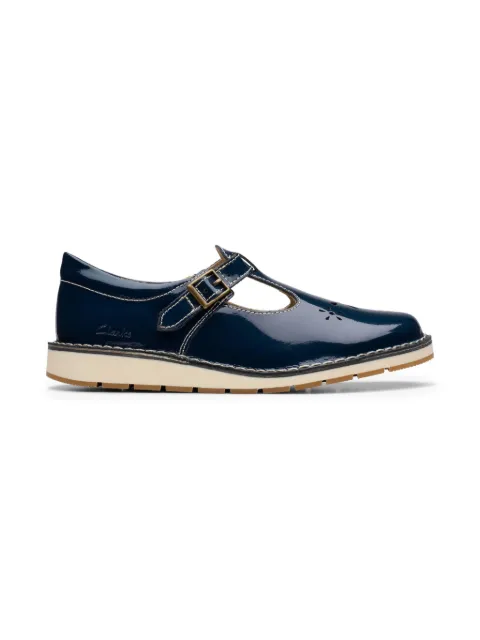 Clarks Kids flats con barra en T