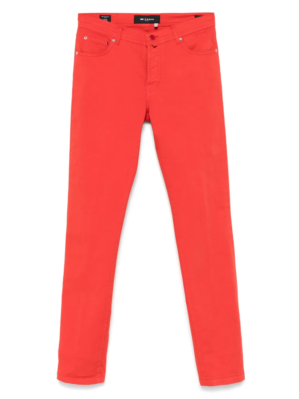 Kiton tapered jeans | Red | Image 1
