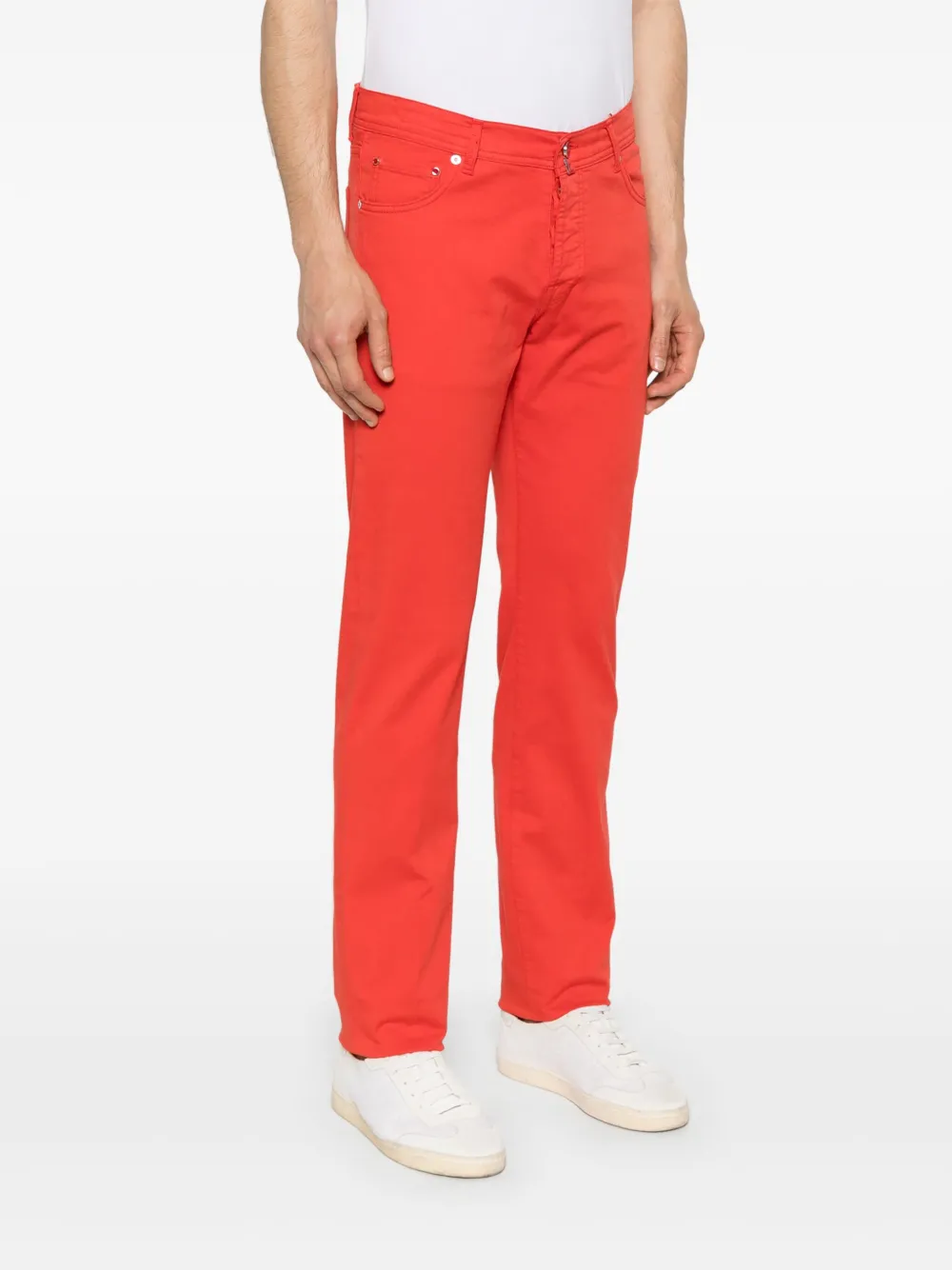 KITON TAPERED JEANS