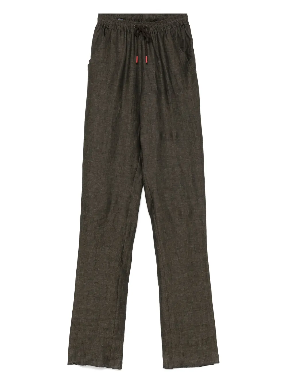 KITON LINEN CHINOS