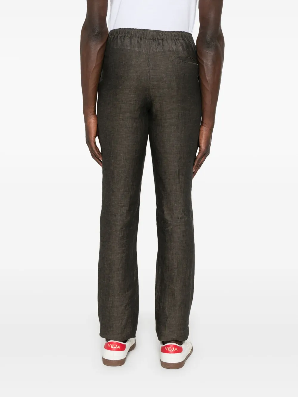 KITON LINEN CHINOS