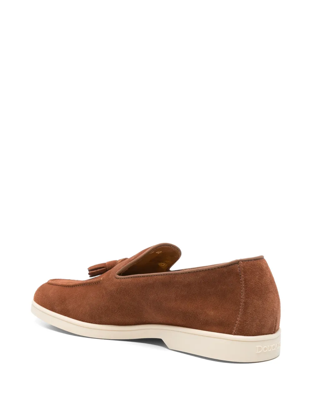 Doucal's leather loafers Brown