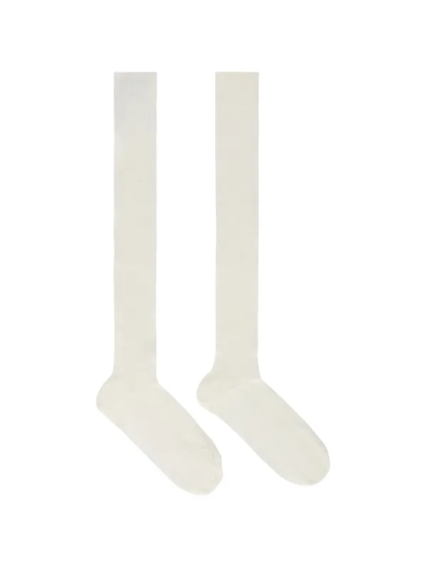 White Knee-High Socks