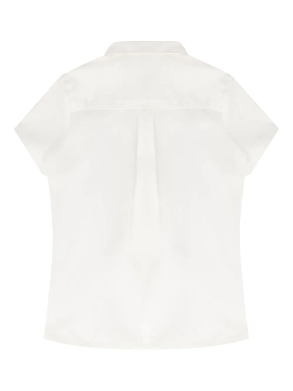 Moschino Kids cotton shirt Wit